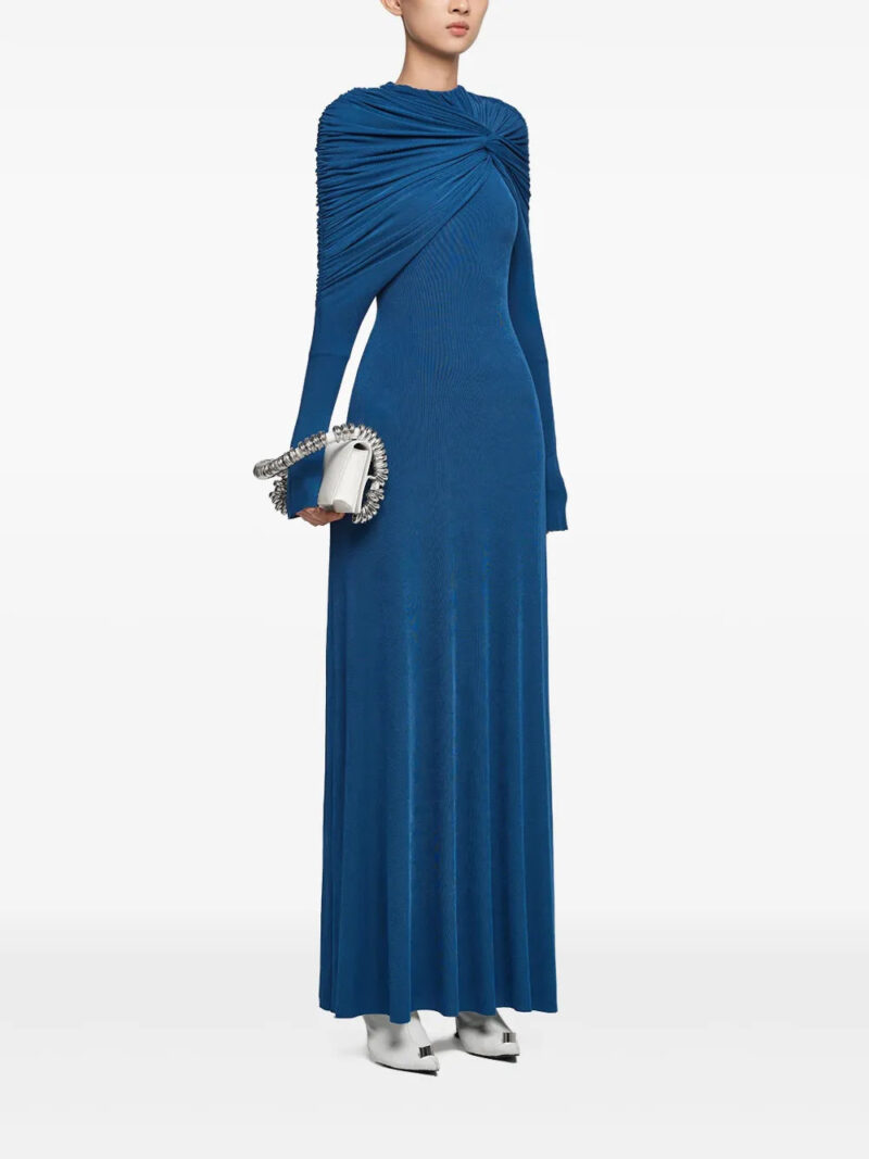CHATS BY C.DAM draped dress