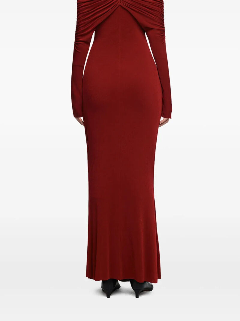 CHATS BY C.DAM  draped dress