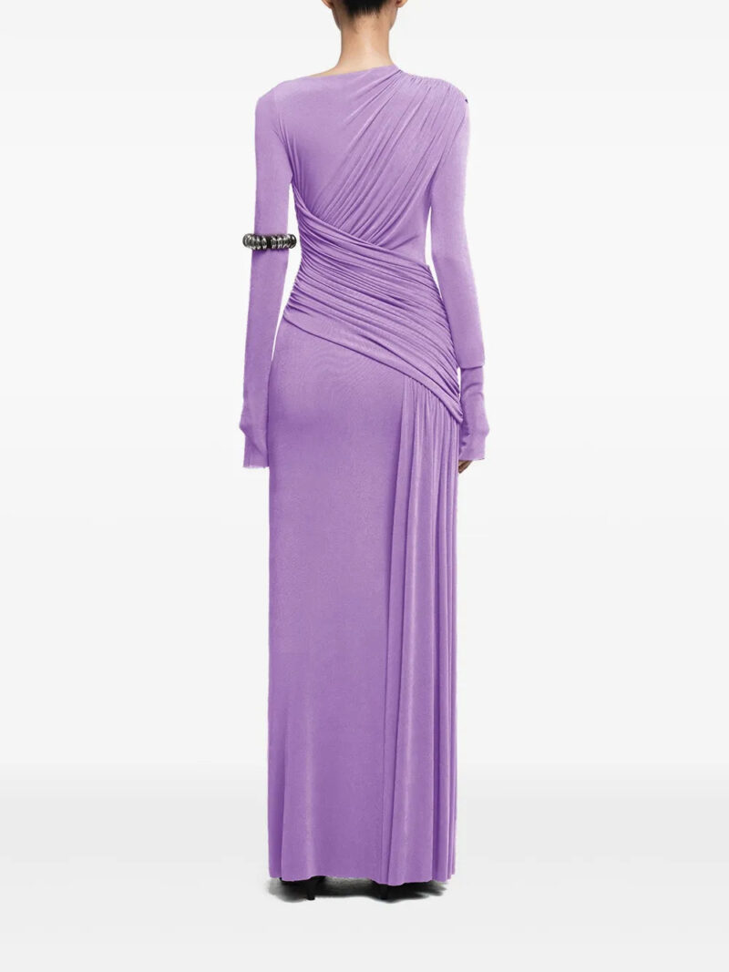 CHATS BY C.DAM  draped dress