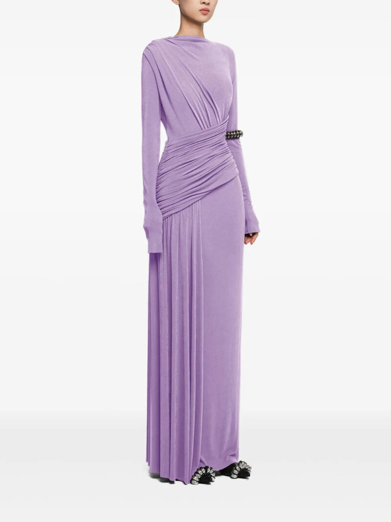 CHATS BY C.DAM  draped dress