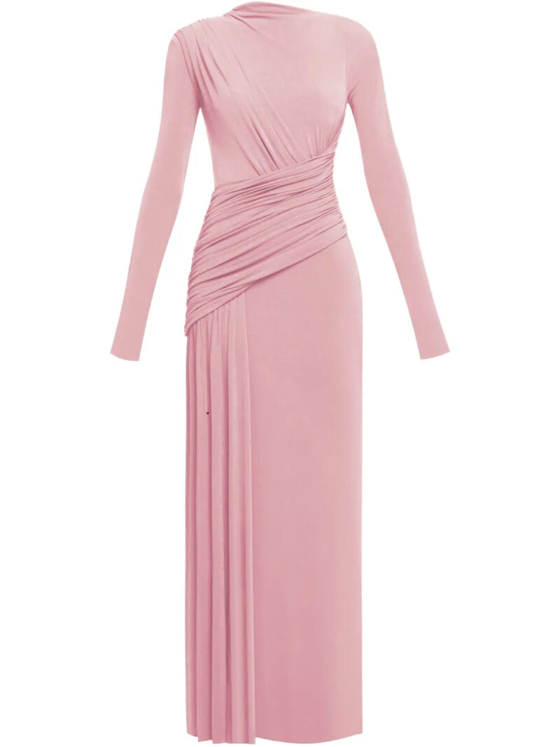 CHATS BY C.DAM  draped dress