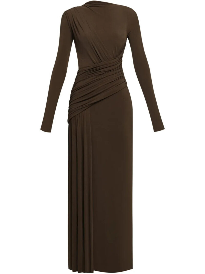 CHATS BY C.DAM  draped dress
