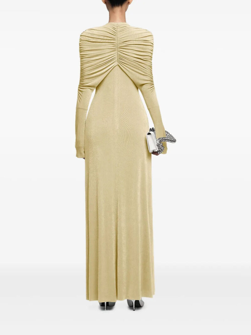 CHATS BY C.DAM draped dress