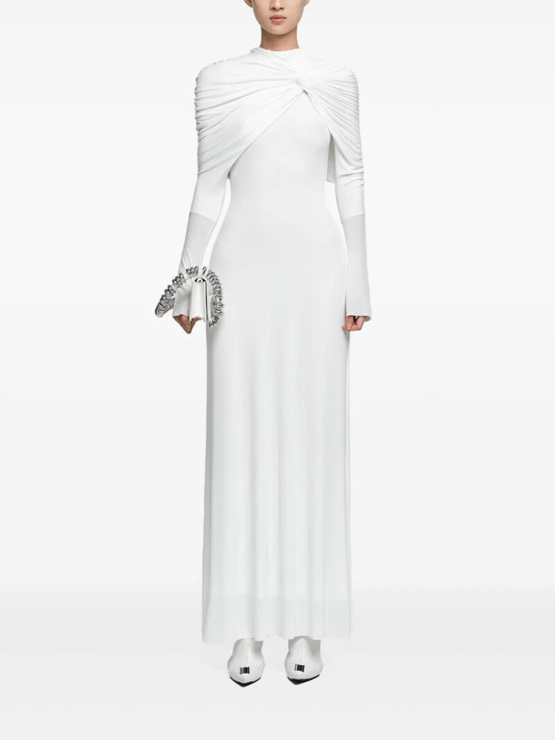 CHATS BY C.DAM draped dress