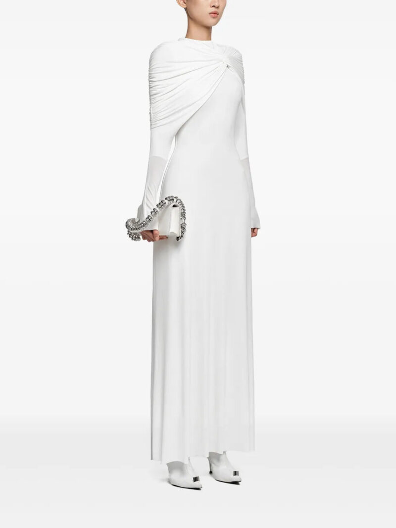 CHATS BY C.DAM draped dress