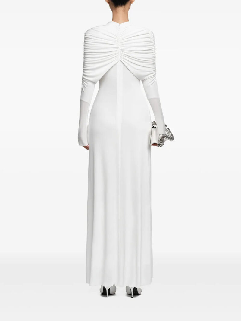 CHATS BY C.DAM draped dress