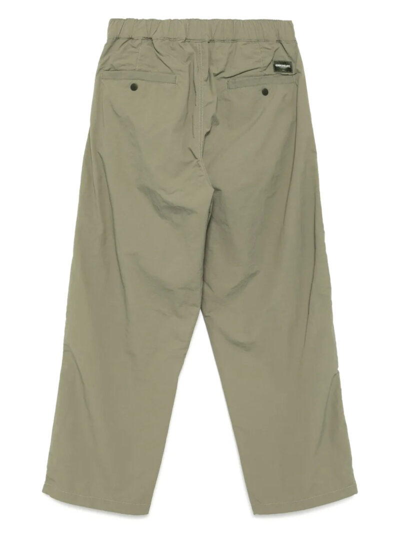 CHOCOOLATE  logo-print trousers
