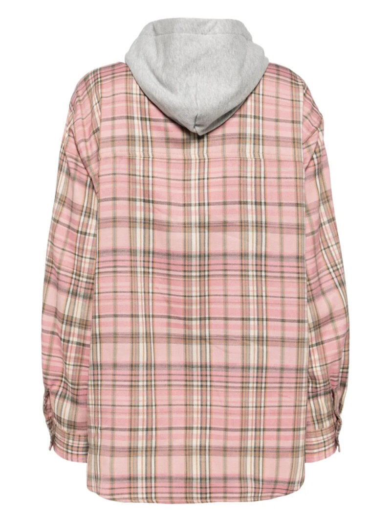 CHOCOOLATE  logo-embroidered shirt