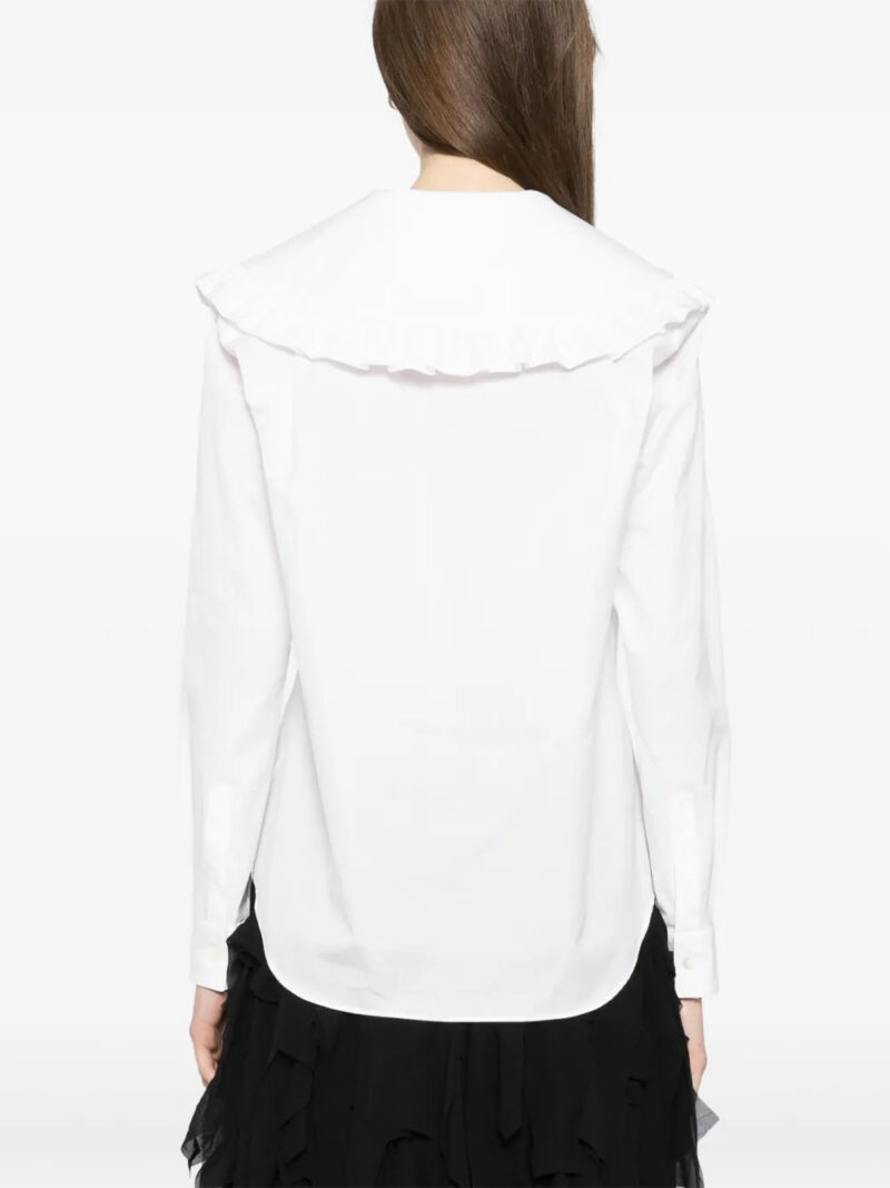Comme Des Garçons Girl  frill wide-collared shirt