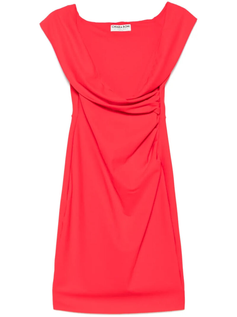 CHIARA BONI La Petite Robe  draped-detail midi dress