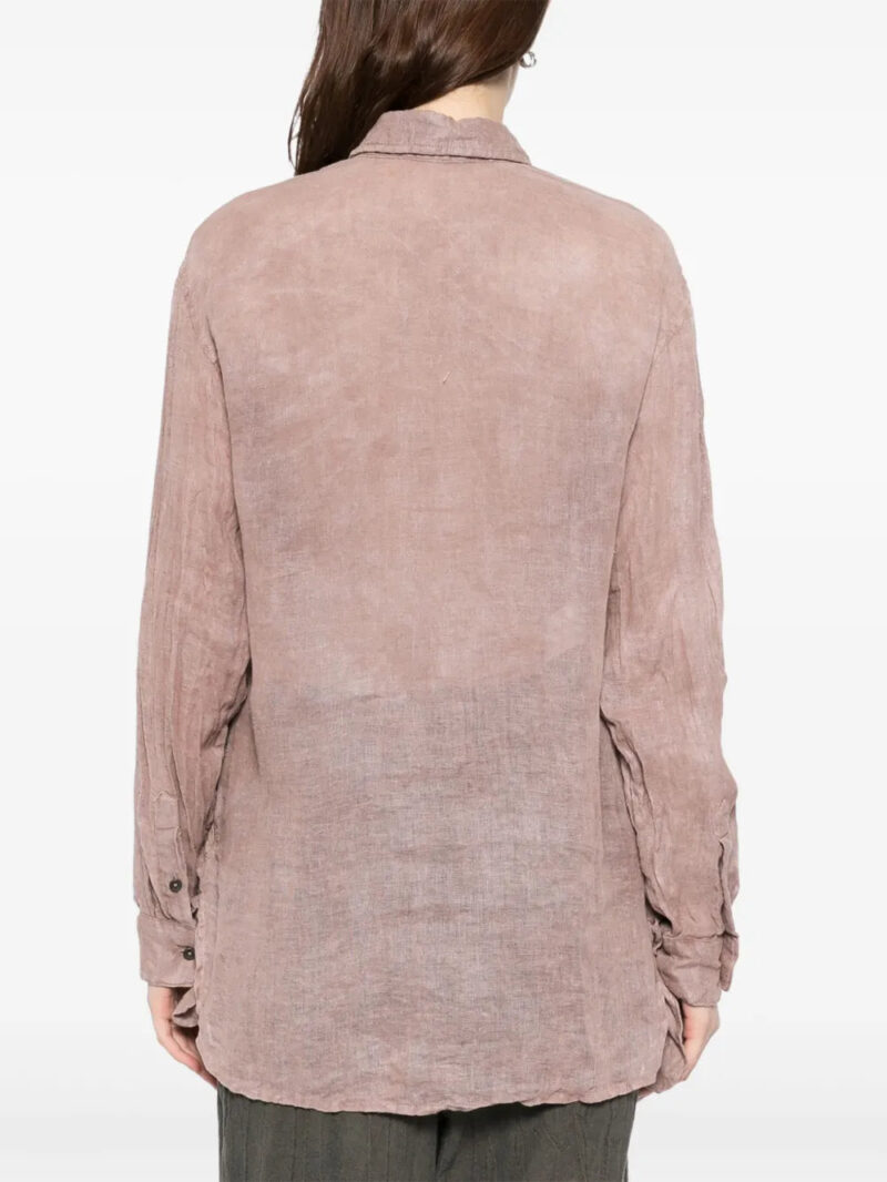 CHIAHUNG SU mud dyed shirt