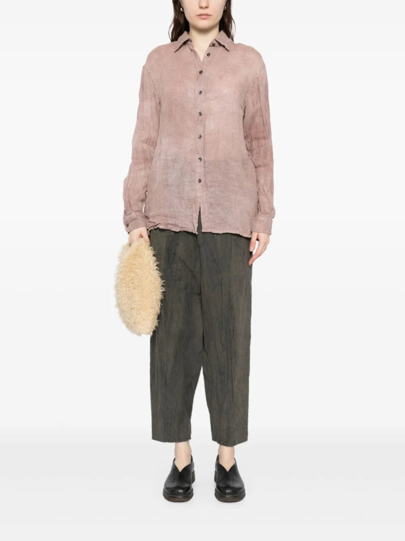 CHIAHUNG SU mud dyed shirt