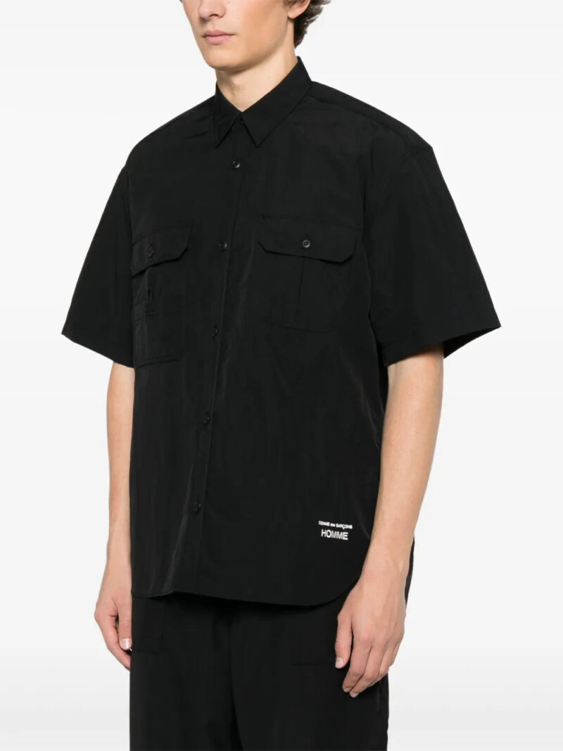 Comme des Garçons Homme  logo-embroidered shirt