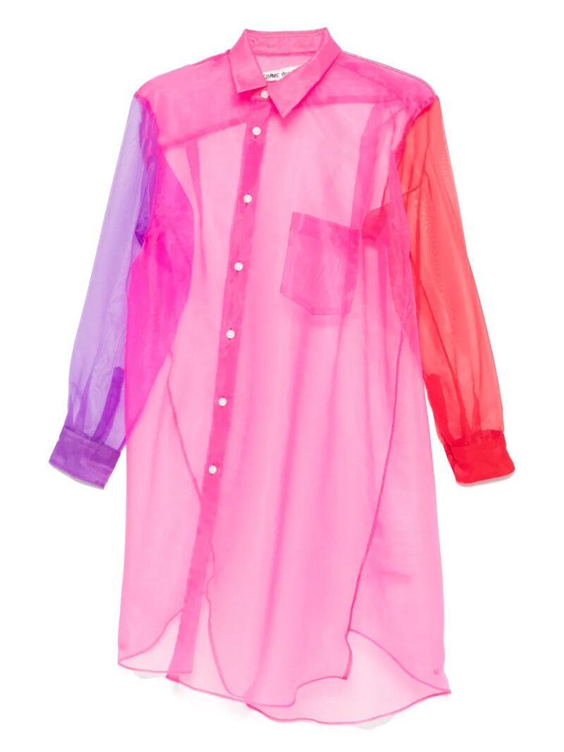 Comme Des Garçons  colour-block shirt