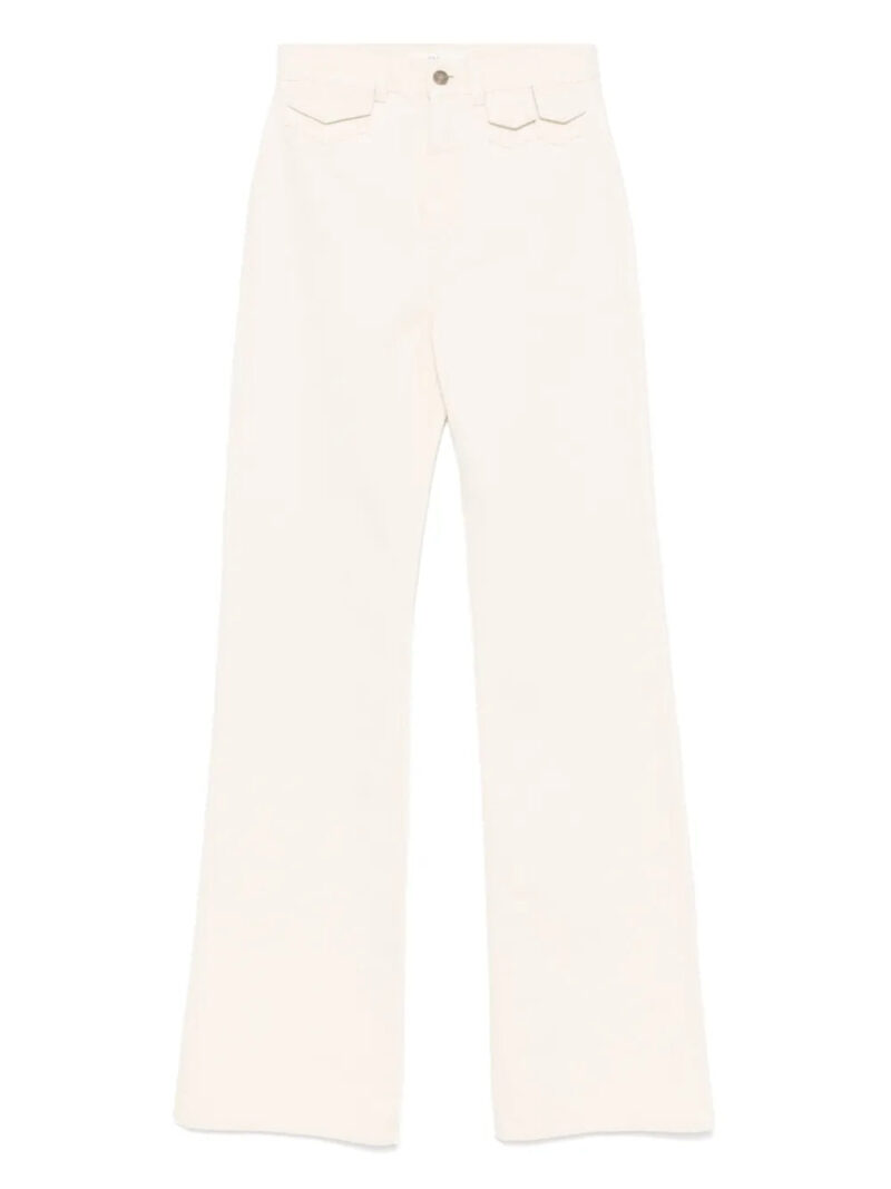 Chloé  logo-patch jeans