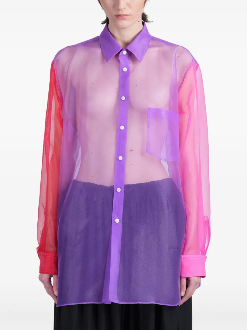 Comme Des Garçons  sheer shirt