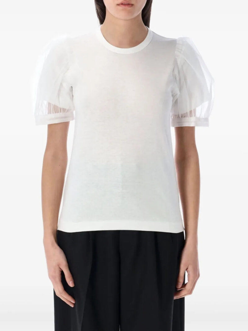 Comme Des Garçons Girl  puff-sleeve T-shirt