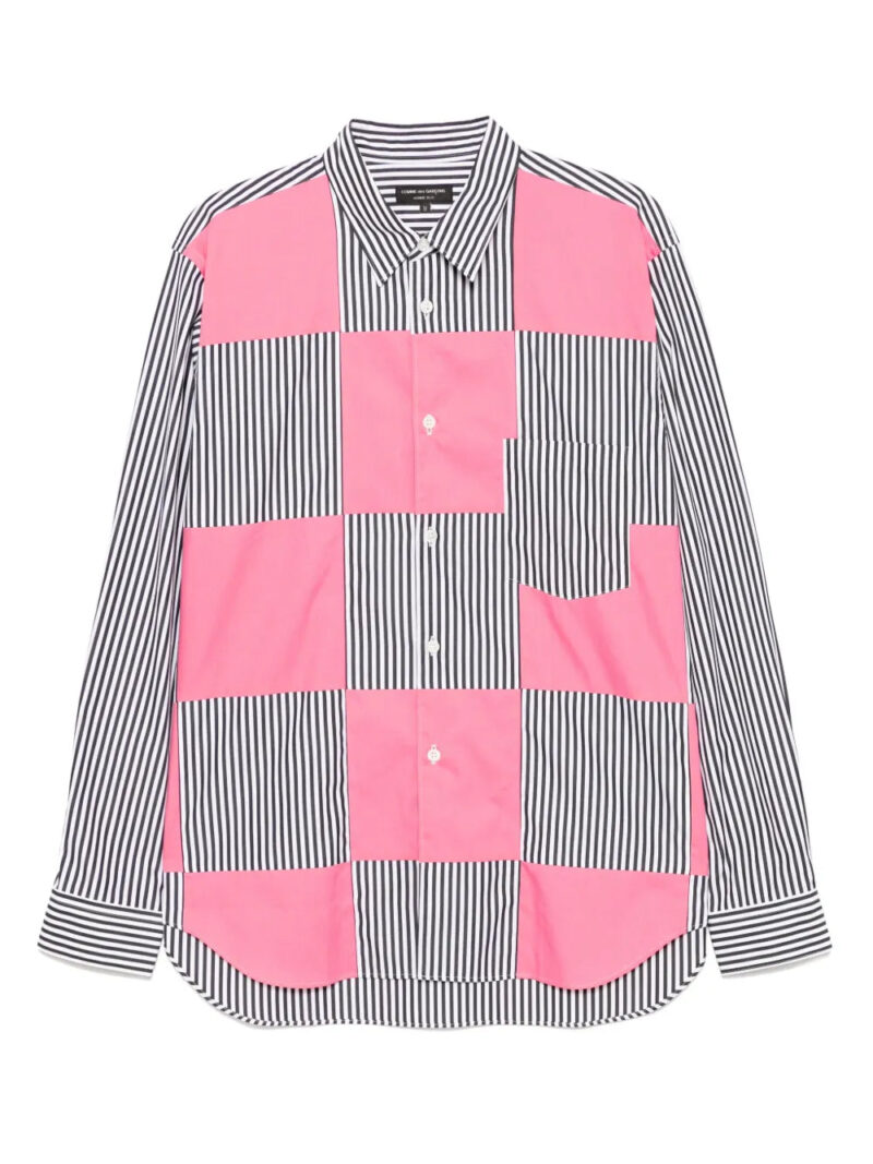 Comme Des Garçons  patchwork shirt