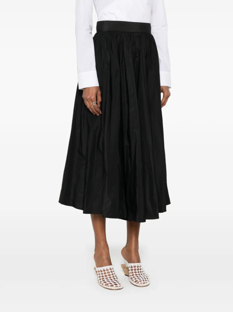 Cenere GB ruched midi skirt