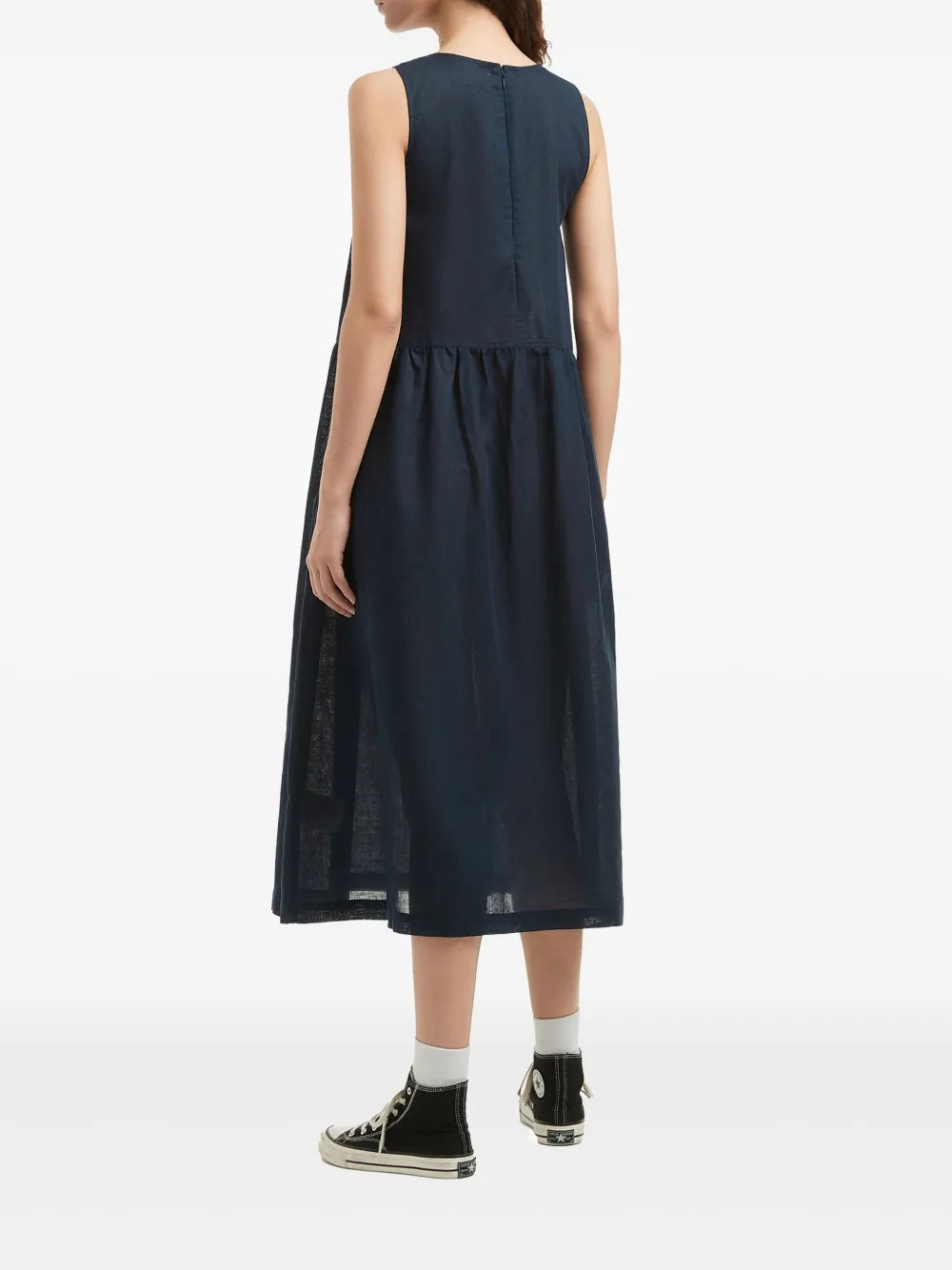 CHOCOOLATE cotton-blend dress - Image 4