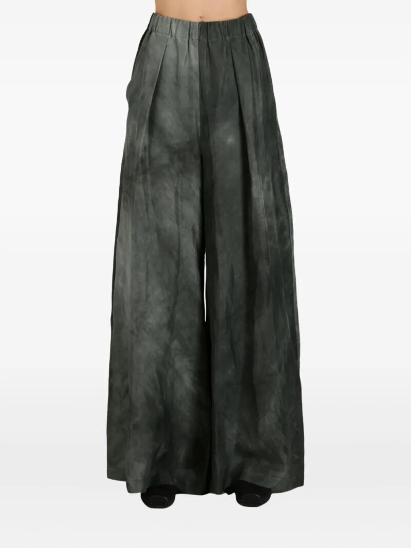 Cortana silk trousers