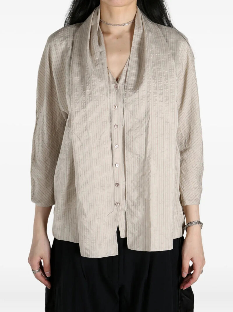Cortana striped shirt