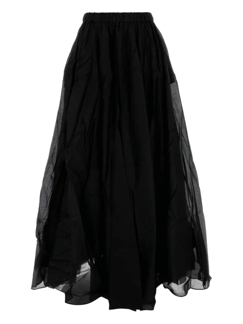 Co  layered tulle maxi skirt