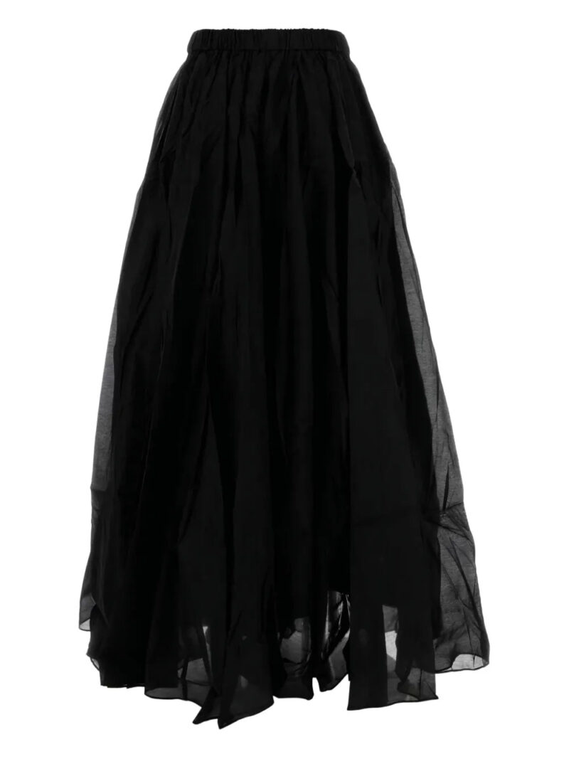 Co  layered tulle maxi skirt