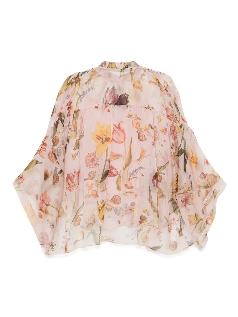 Biyan lightweight gathered long-sleeved blouse - Image 2