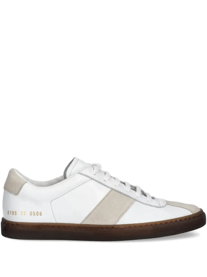 Common Projects  panelled leather sneakers