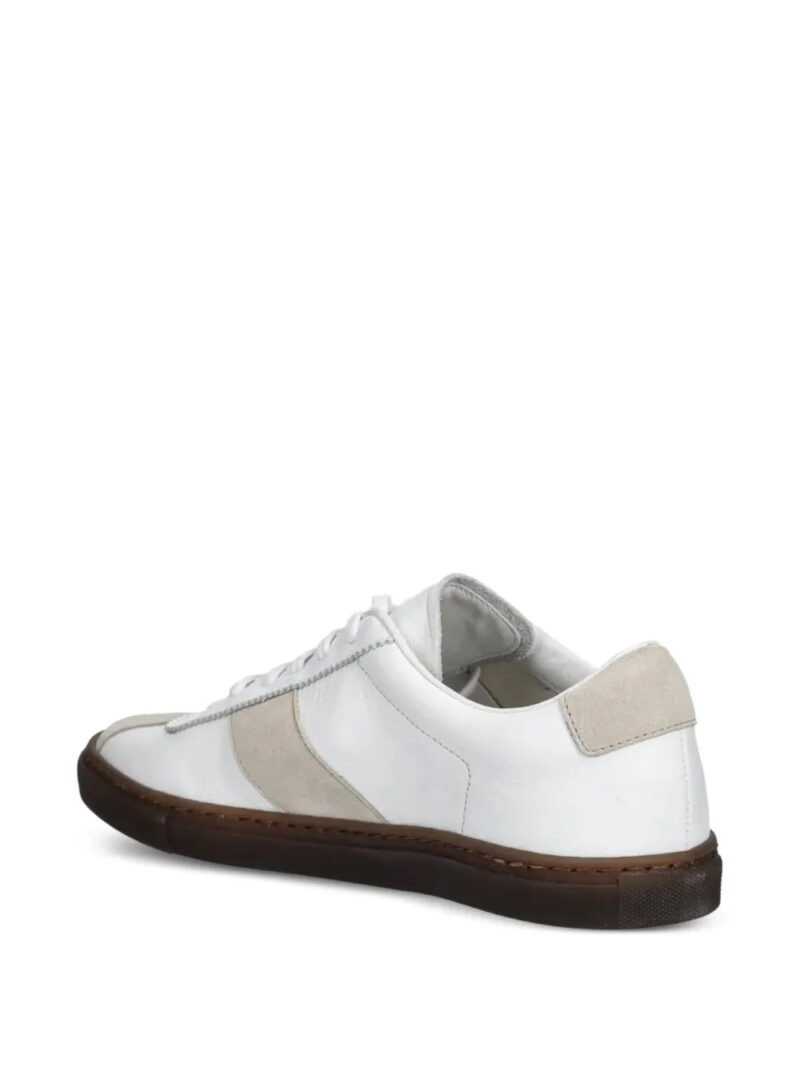 Common Projects  panelled leather sneakers