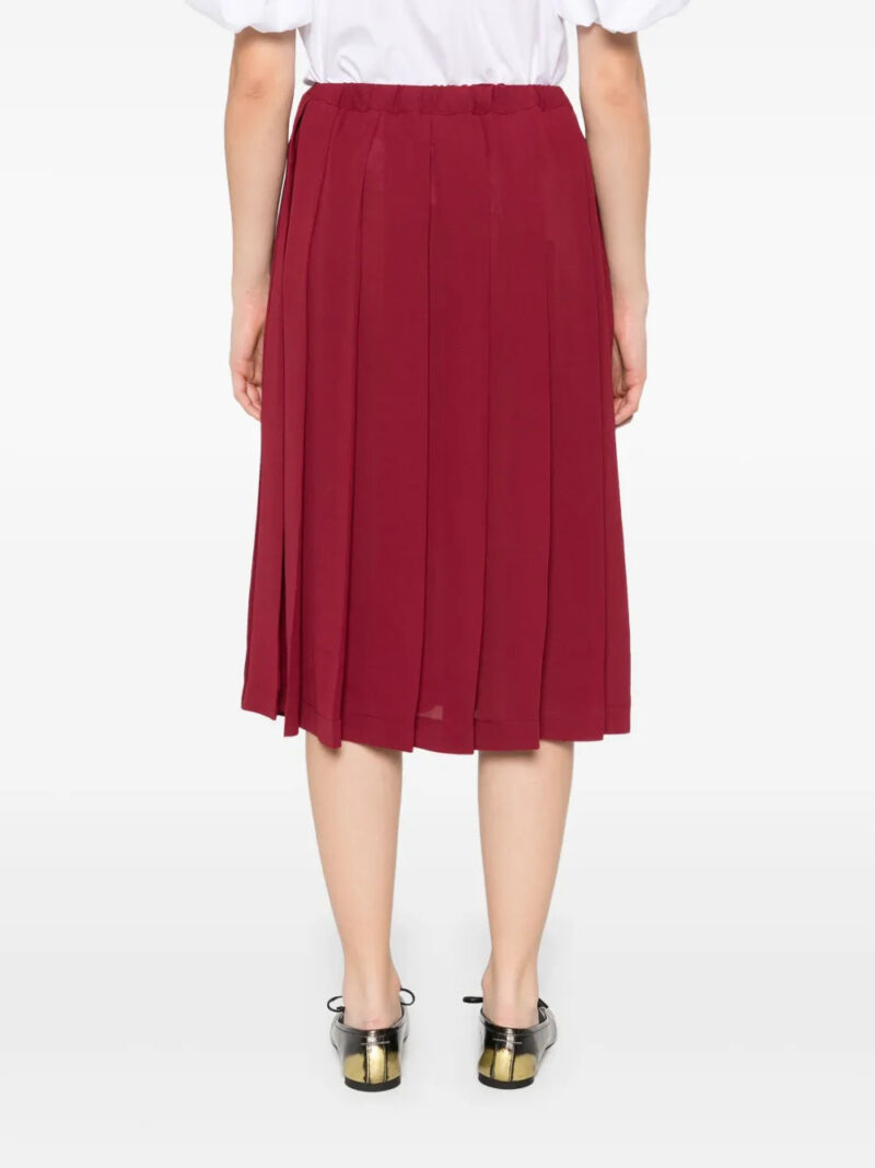 Comme Des Garçons Comme Des Garçons pleated skirt