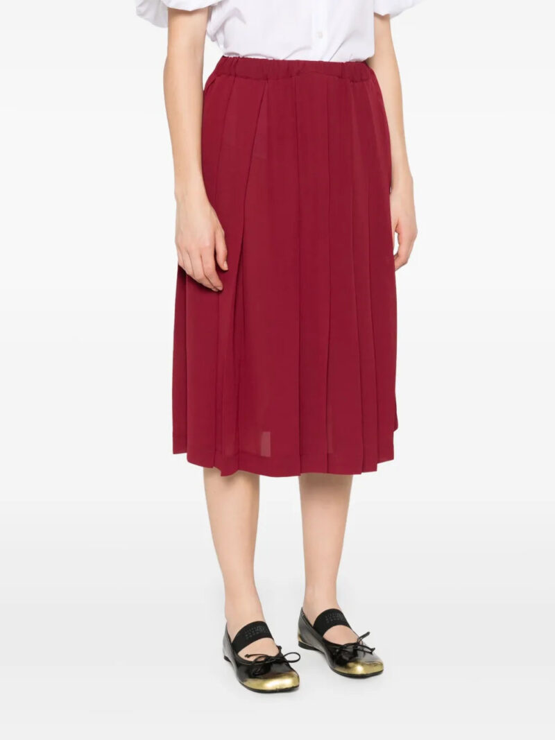 Comme Des Garçons Comme Des Garçons pleated skirt