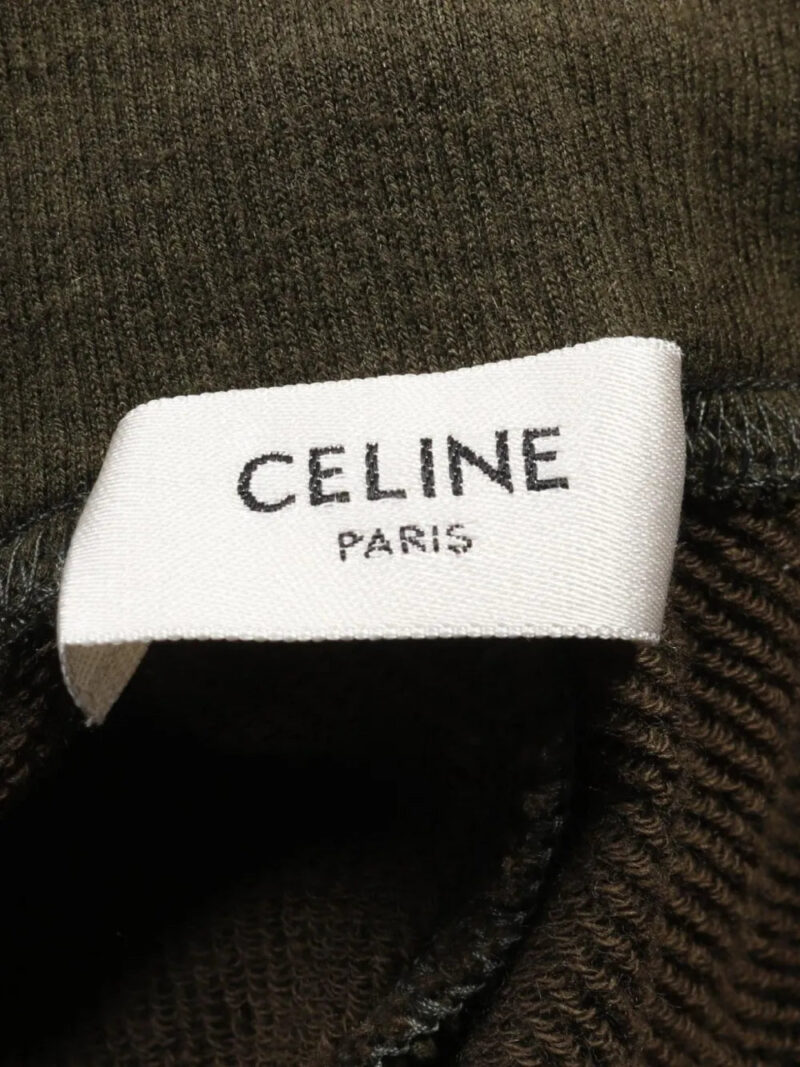 Céline   logo-print cotton track pants