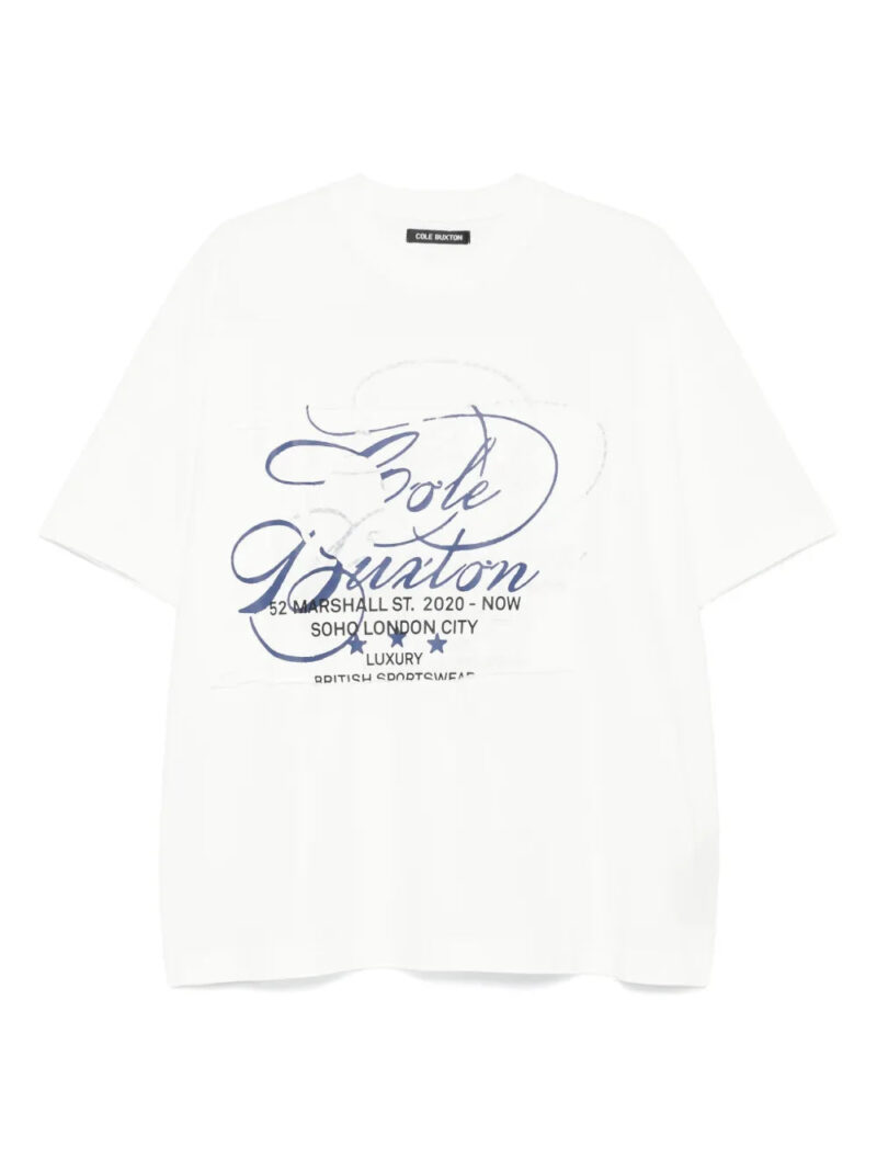COLE BUXTON  cotton T-shirt