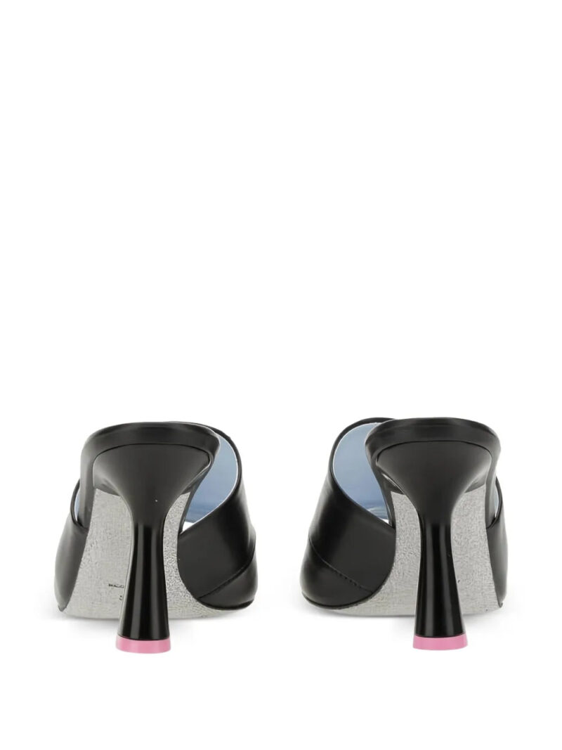 Chiara Ferragni 85 mm square-toe heeled sandals