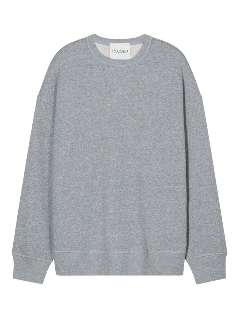 Closed  crew-neck sweatshirt