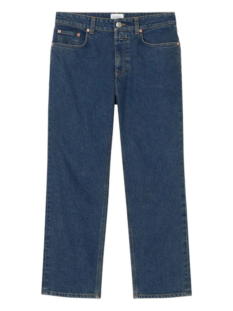 Closed  logo-patch jeans