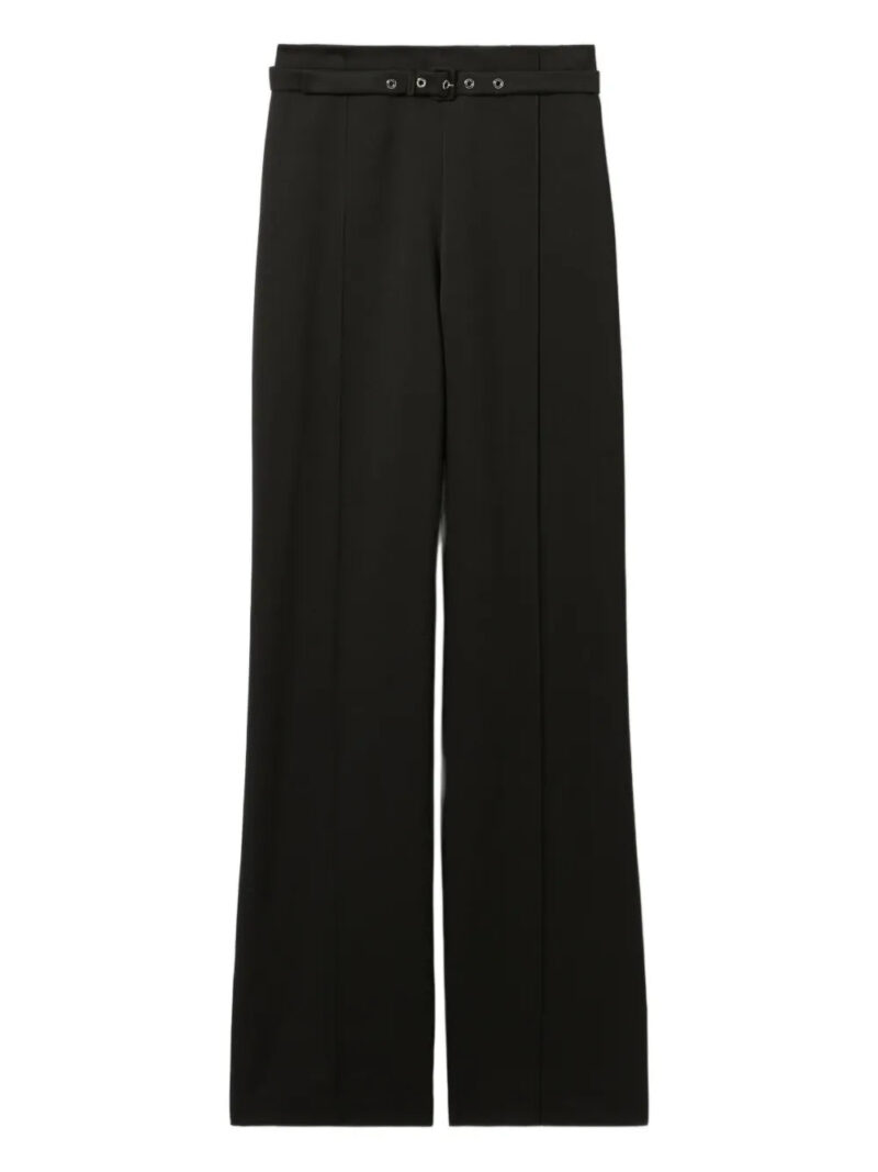 Claudie Pierlot  belted side-slit trousers