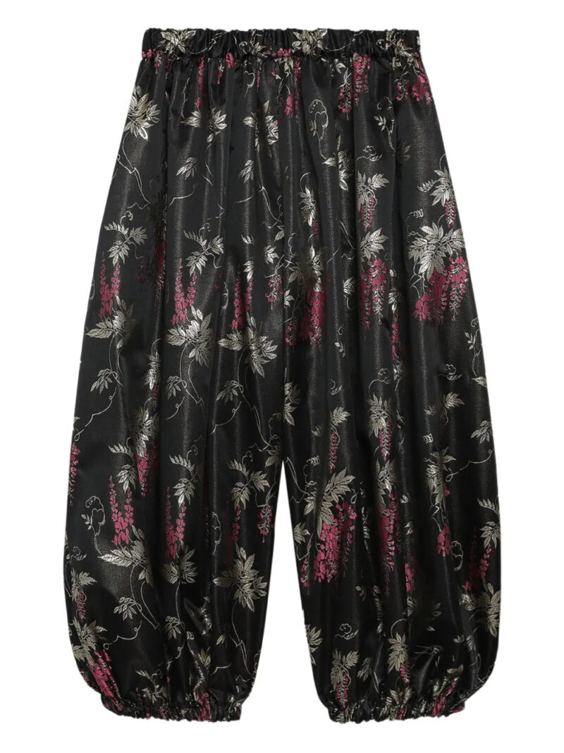 Comme Des Garçons Comme Des Garçons  floral-print trousers