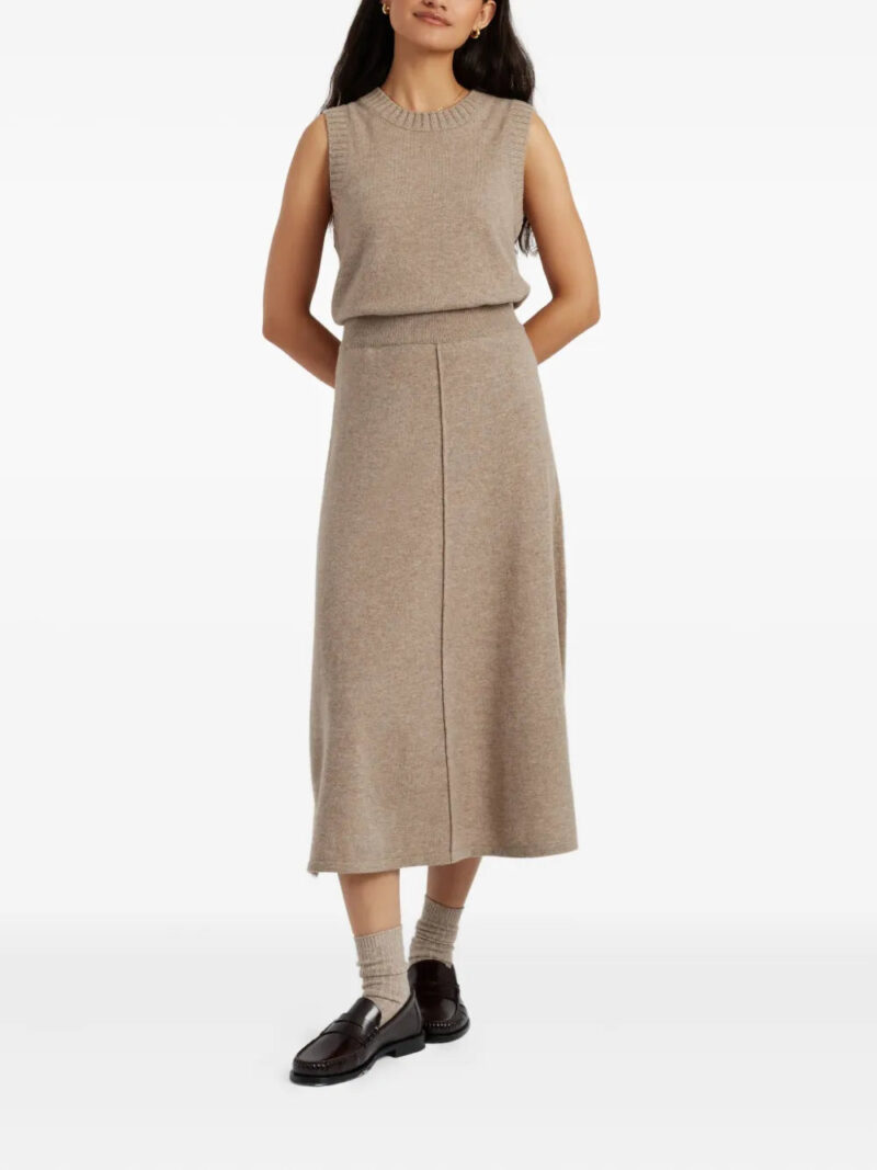 Chinti & Parker  cashmere-blend skirt