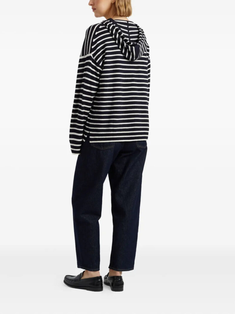 Chinti & Parker  Breton Heart striped hoodi