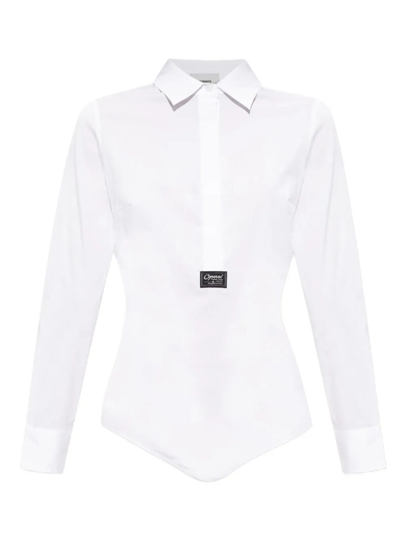 Coperni  logo-patch shirt
