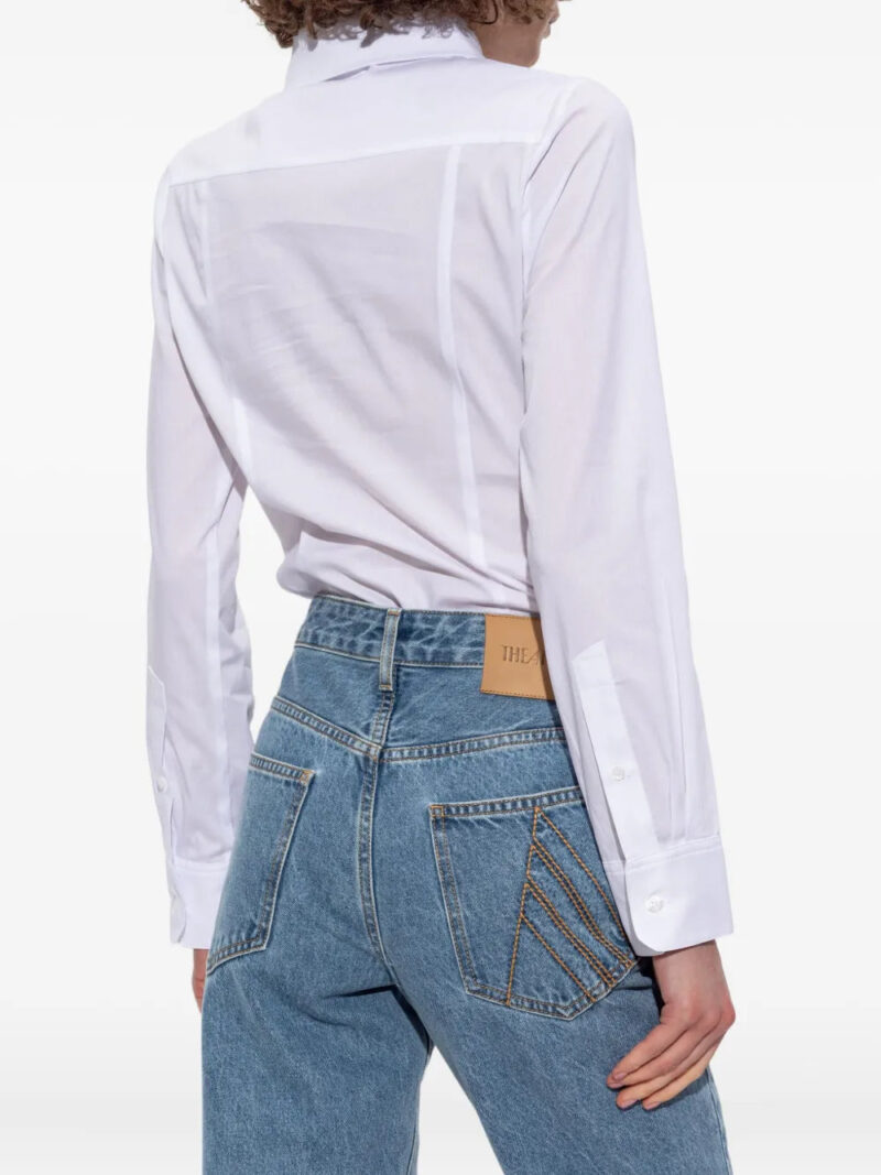 Coperni  logo-patch shirt