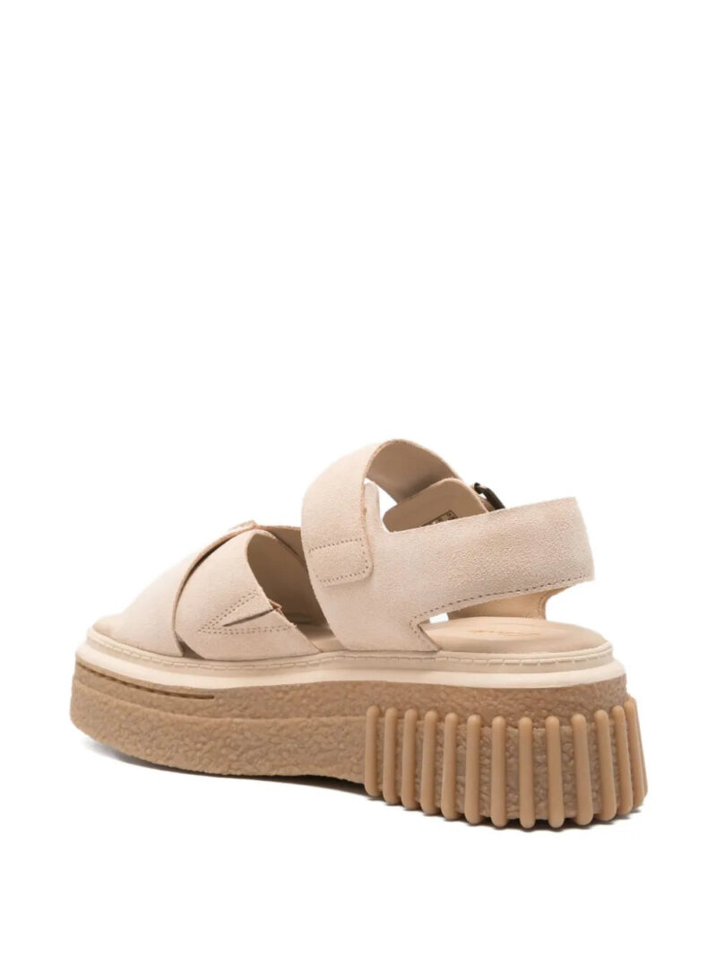 Clarks  50mm Evamar buckle-fastening platform sandals