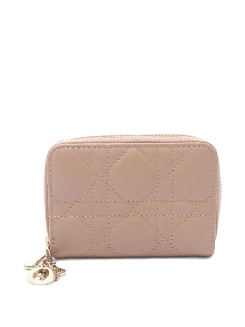 Christian Dior  Lady Dior Voyager coin purse