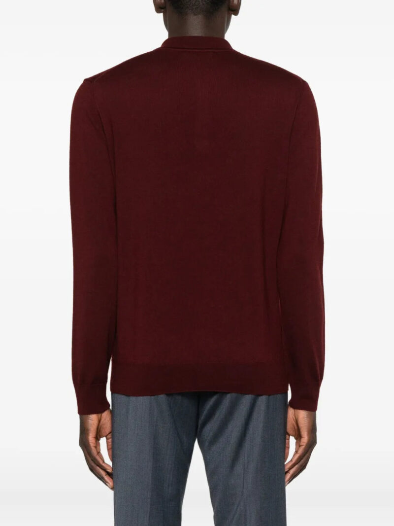 Corneliani  polo-neck long-sleeve polo shirt
