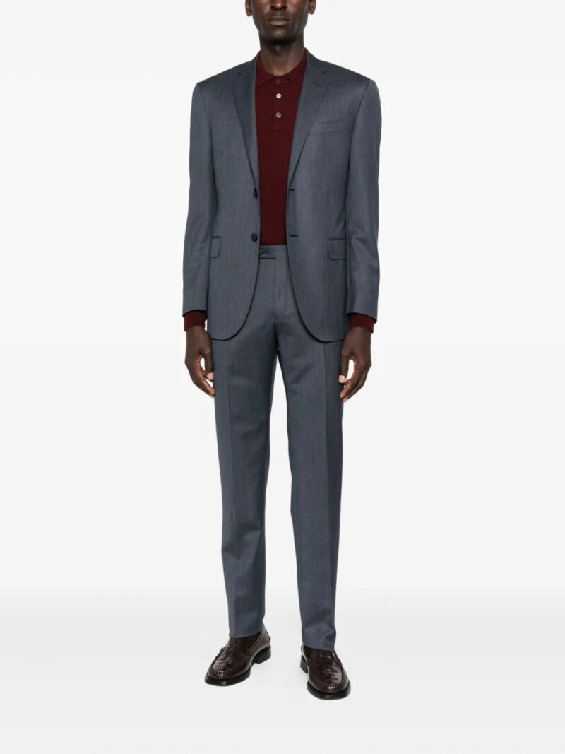Corneliani  polo-neck long-sleeve polo shirt