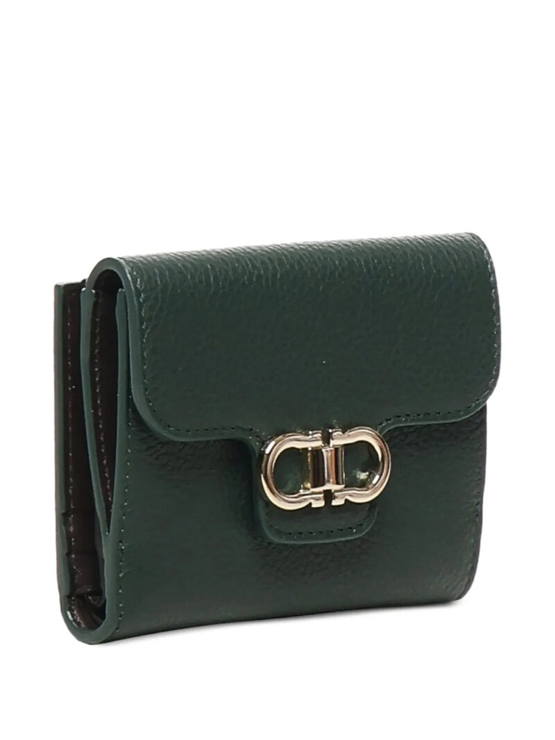 Ferragamo  Gancini-plaque calfskin wallet
