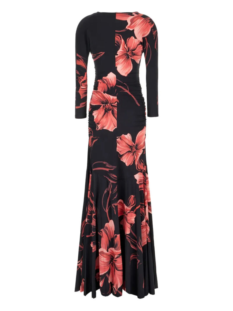 CHIARA BONI La Petite Robe floral-print long dress